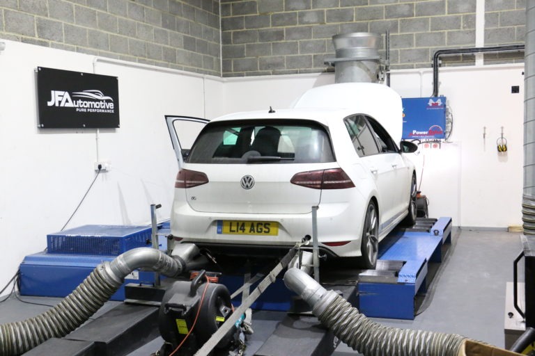 Golf R Remap On 4WD Dyno