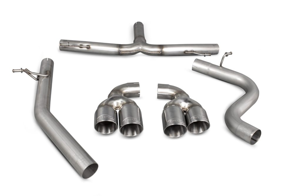 Scorpion Cat-Back Exhaust System For Audi TT - 2.0 TDI CR - 170HP / 8J (2006 - 2014) - Image 2