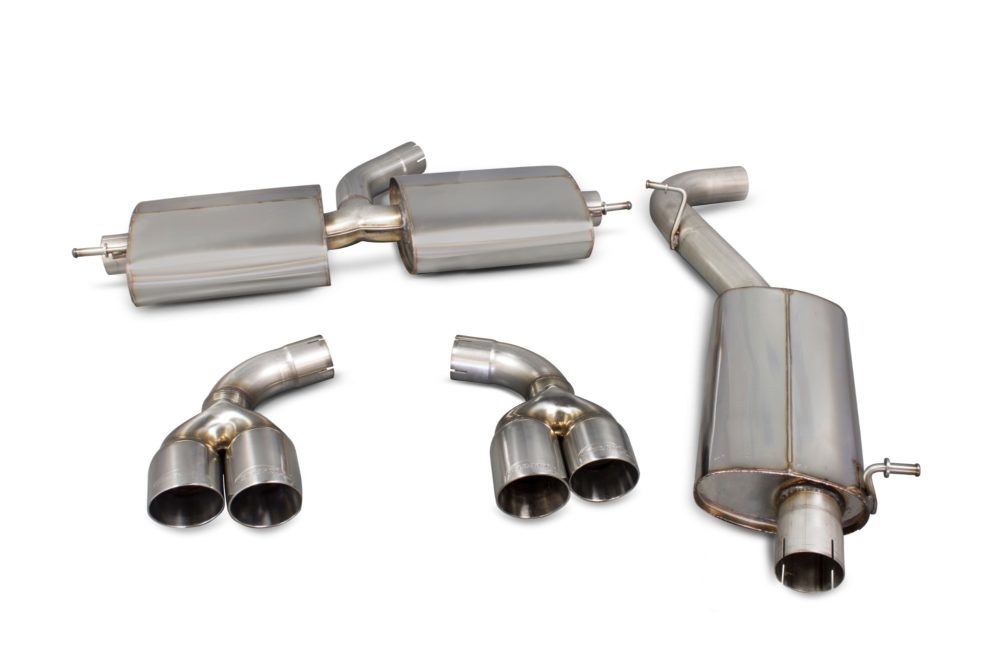 Scorpion Cat-Back Exhaust System For Audi TT – 3.2 V6 – 250HP / 8J (2006 – 2014)