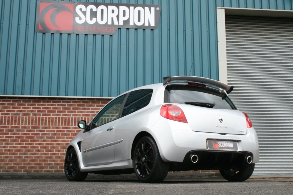 Scorpion Cat-Back Exhaust System For Renault Clio – RS 2.0 16v – 201HP / Clio 3 (2005 – 2012)
