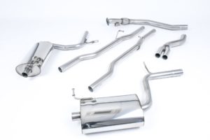 Milltek Cat Back Exhaust System for Audi A4 1.8 T - 163HP
