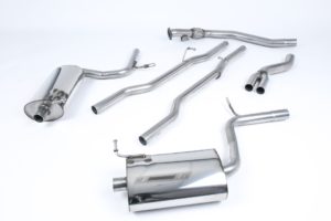 Milltek Cat Back Exhaust System for Audi A4 2.0 TFSI - 200HP
