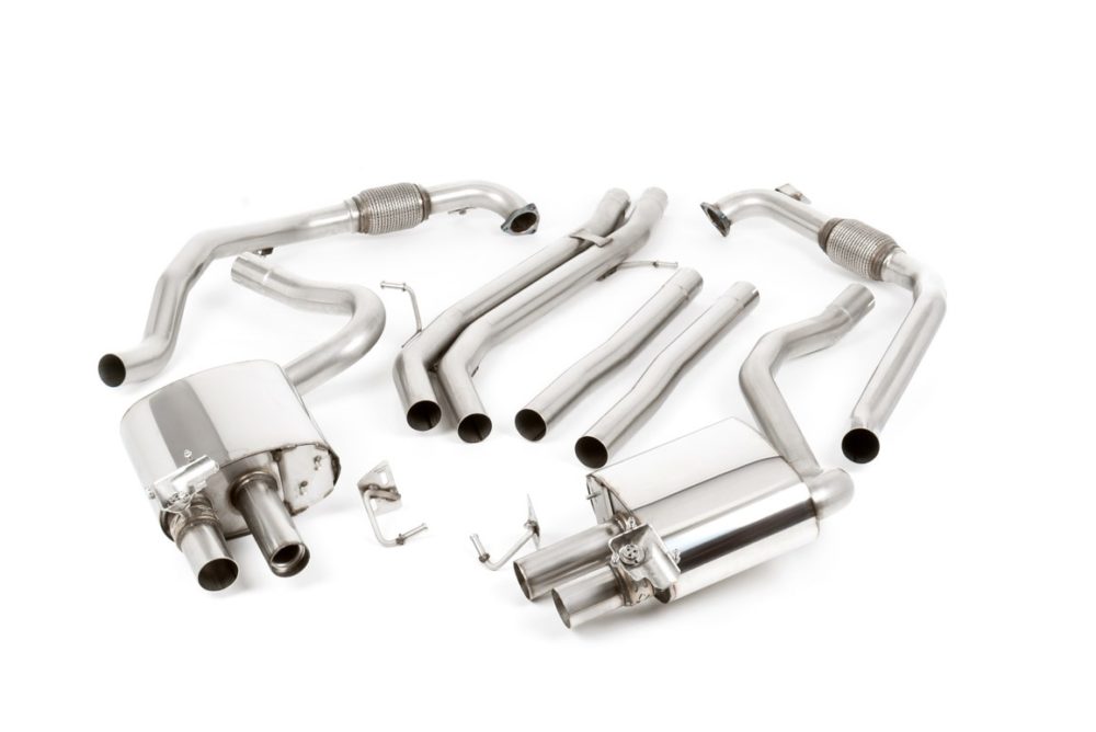 Milltek Cat Back Exhaust System for Audi S4 3.0 TFSI - 354HP
