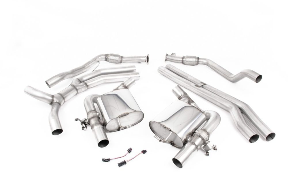 Milltek Cat Back Exhaust System for Audi RS4 2.9 TFSi V6 Bi-Turbo - 450HP