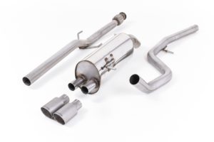 Milltek Cat Back Exhaust System for Peugeot 208 GTI 1.6 THP - 200HP