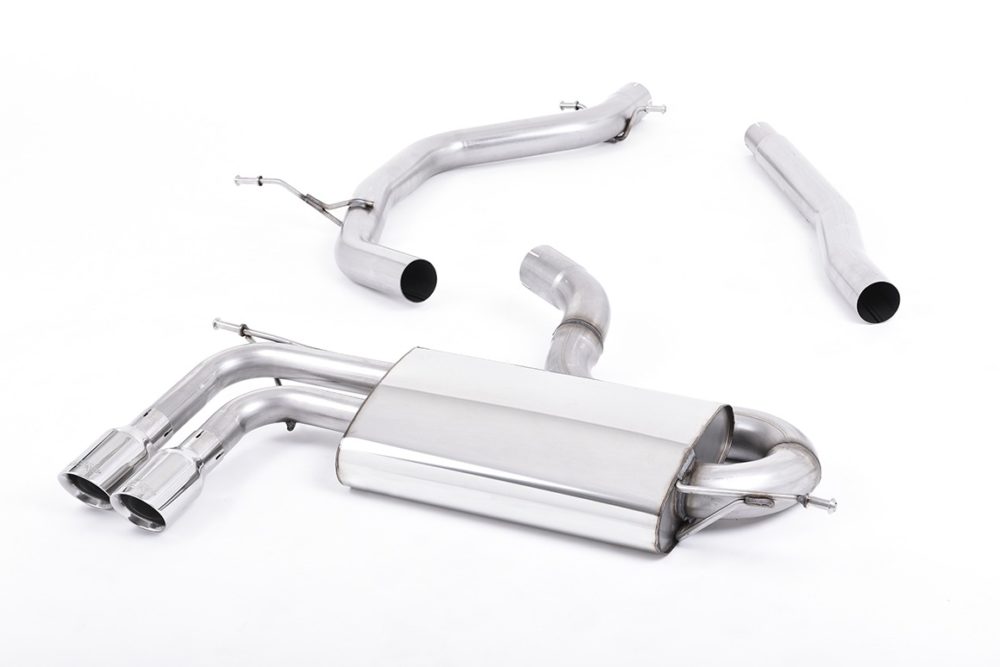 Milltek Cat Back Exhaust System for Audi A3 1.8 TFSI - 160HP