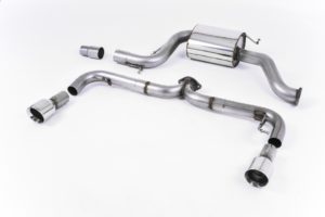 Milltek Cat Back Exhaust System for Volkswagen Golf 2.0 TFSI GTI Ed 35 - 235HP