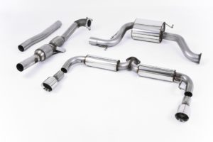 Milltek Turbo-back including Hi-Flow Sports Cat  for Volkswagen Golf 2.0 TFSI GTI Ed 35 - 235HP