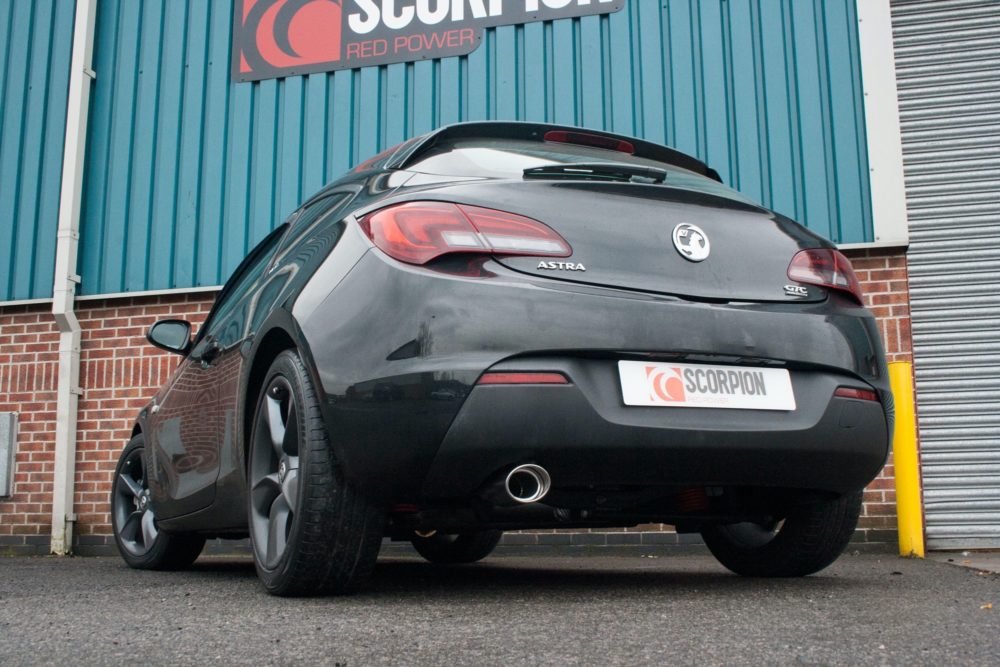 Scorpion Secondary Cat-Back Exhaust System For Vauxhall Astra - 1.6 T - 170HP / J (2009 - 2015)