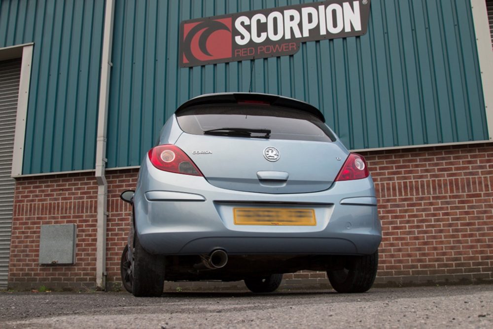 Scorpion Cat-Back Exhaust System For Vauxhall Corsa - 1.4 - 86HP / Corsa D (2006 - 2014)