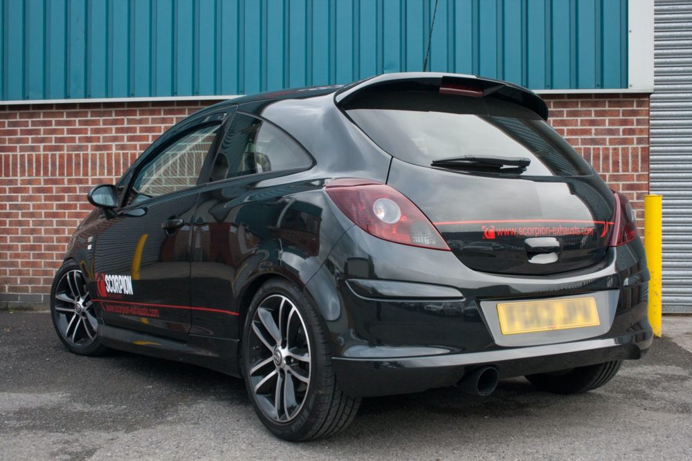 Scorpion Rear Silencer  For Vauxhall Corsa - 1.4T - 120HP / Corsa D (2006 - 2014)