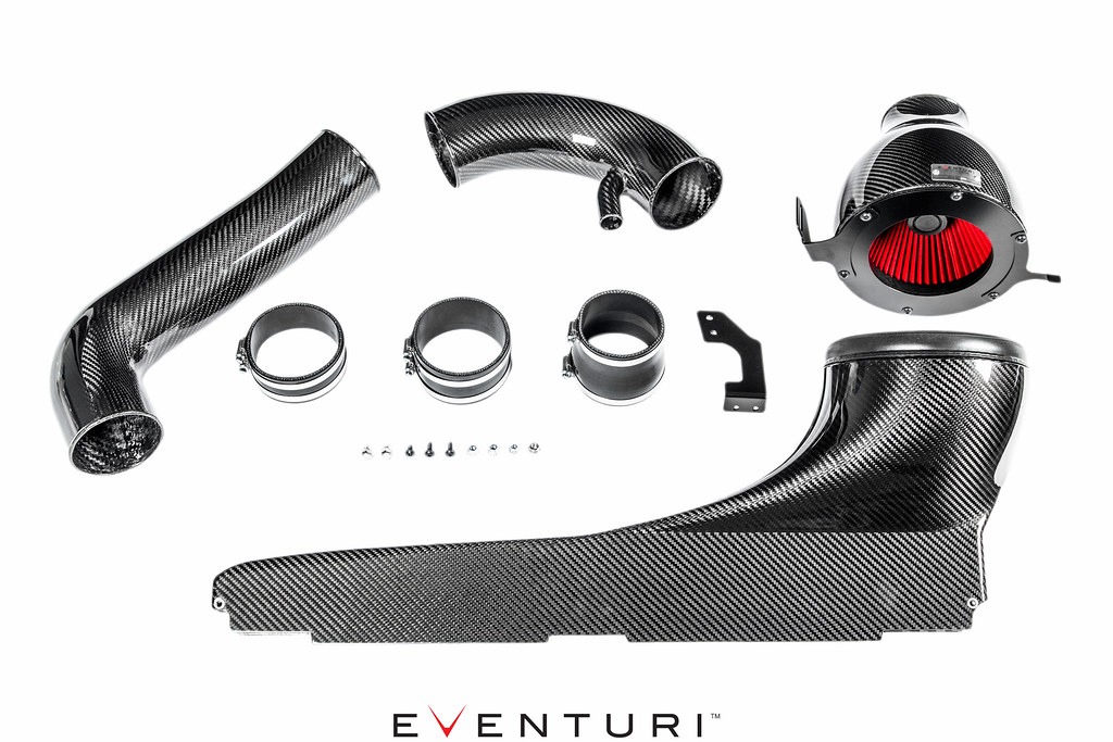 Eventuri Full Black Carbon Intake System for Audi RS3 2.5 TFSI - 367HP - 8V (2015 - 2019 )