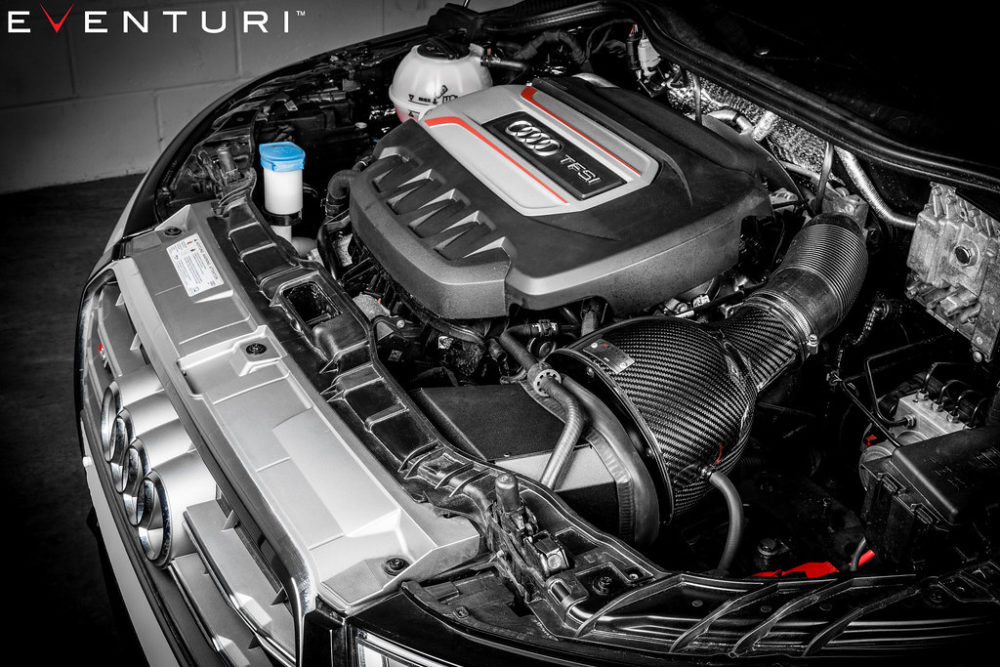 Eventuri Full Black Carbon Intake System for Audi S1 S1 2.0 TFSi - 231HP - 2014 - 2018 - Image 3
