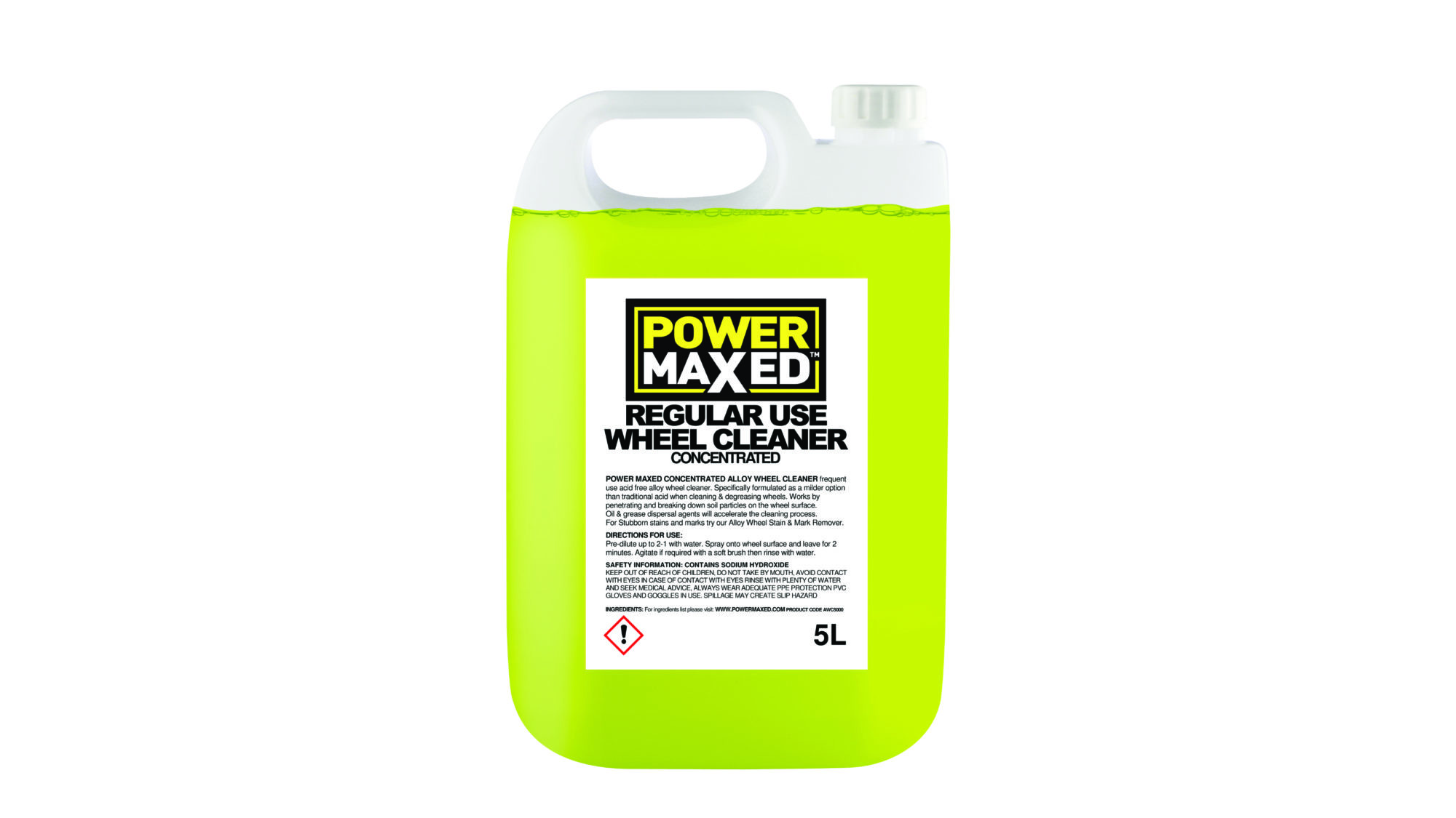 Power Maxed Alloy Wheel Cleaner Frequent Use