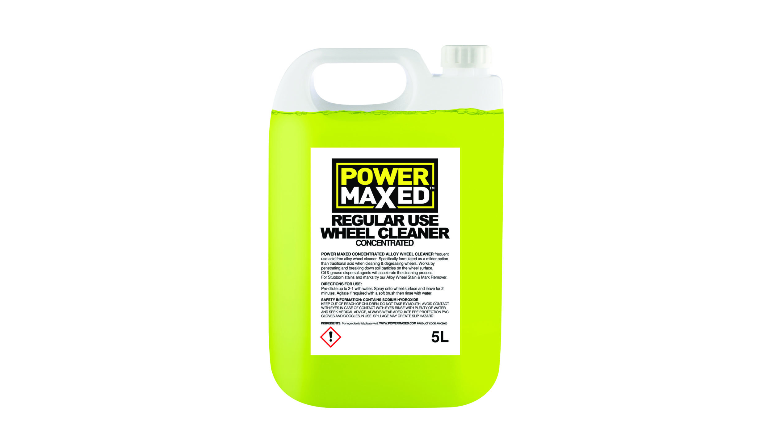 Power Maxed Alloy Wheel Cleaner Frequent Use