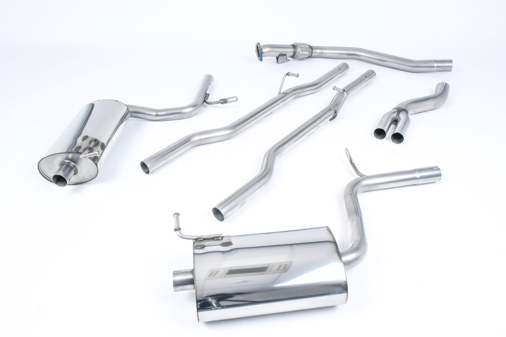 Milltek Cat Back Exhaust System for Audi A4 1.8 T - 190HP
