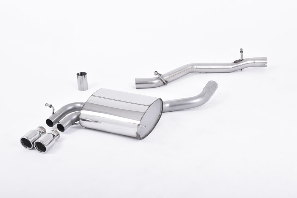 Milltek Cat Back Exhaust System for Audi A3 3.2 V6 - 250HP