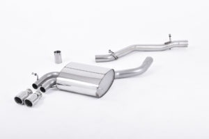 Milltek Cat Back Exhaust System for Audi A3 3.2 V6 - 250HP