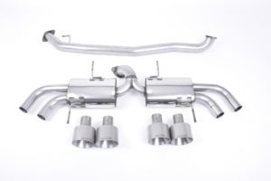 Milltek Secondary Cat Back Exhaust System for Nissan GT-R 3.8 Bi Turbo - 550HP