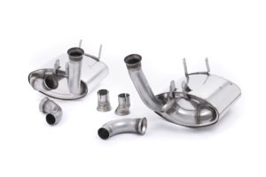 Milltek Rear Silencer for Porsche 911 4S - 355HP