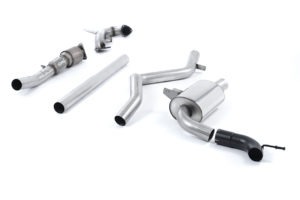 Milltek Turbo-back including Hi-Flow Sports Cat Exhaust System for Renault Megane RS 2.0T - 265HP