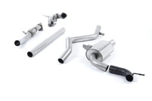 Milltek Turbo-back With Catalyst Delete Exhaust System for Renault Megane RS 2.0T - 265HP