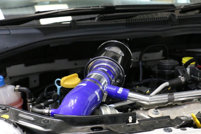 Forge Induction Kit Fitted To This Abarth!
