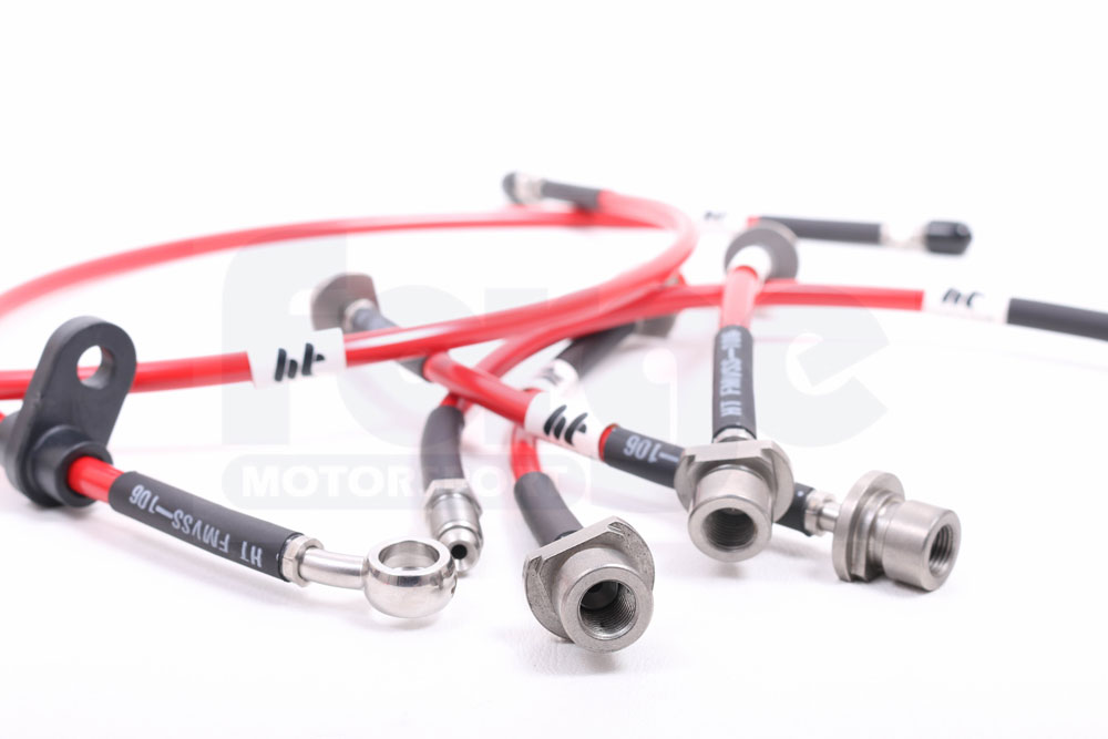 Forge Motorsport Braided Brake Lines for Honda Civic 2013 - 2017 2.0T Type R - 310HP