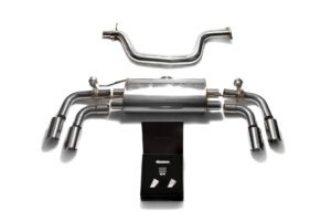 Armytrix Exhaust System for Audi TT 1.8 TFSI - 160HP - 8J (2006 - 2014)