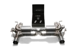 Armytrix Muffler with Tips for Ferrari 488 GTB/Spider  3.9 V8 Bi-Turbo - 670HP - 2016 -