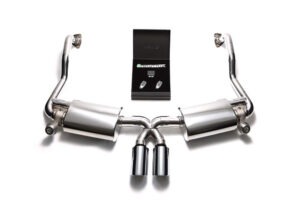 Armytrix Muffler with Tips for Porsche Cayman  2.9i - 211HP - 987 (2006 - 2013)