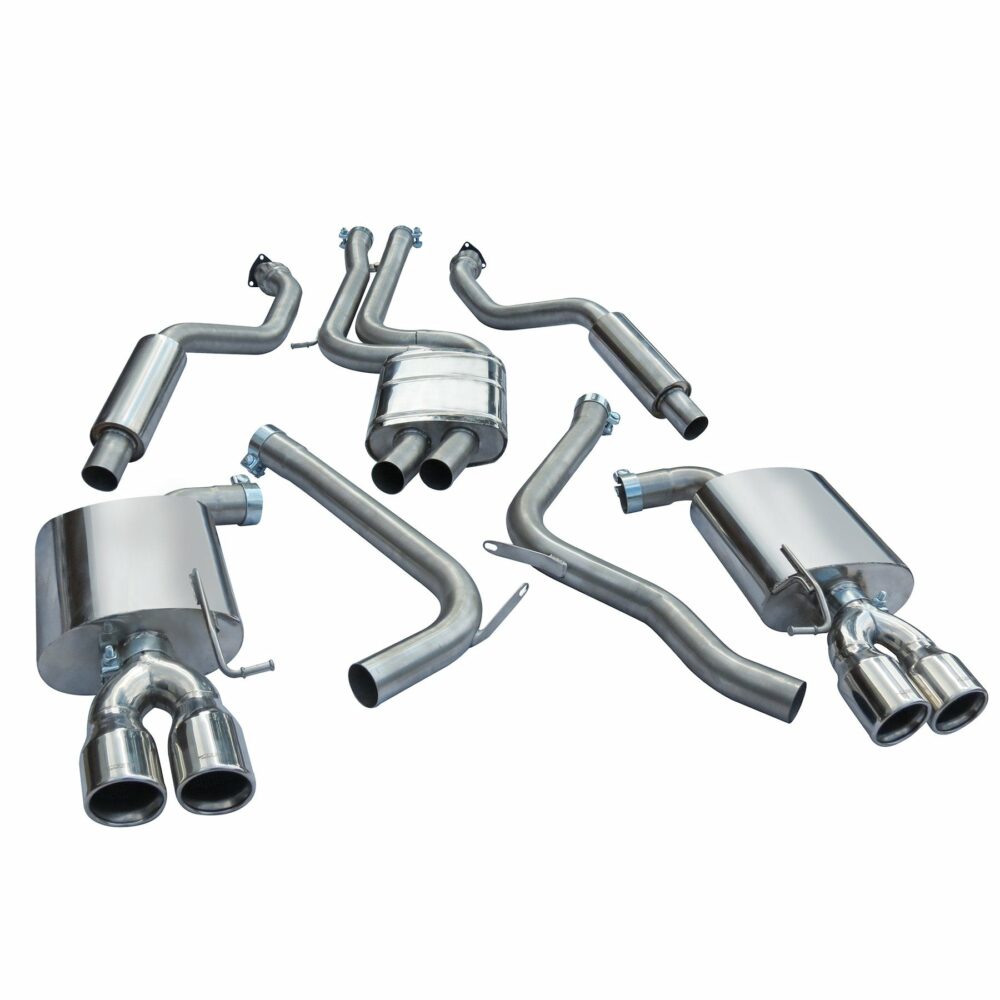 Cobra Sport Cat Back Exhaust System for Audi S5 3.0 V6 - 333HP B8 (2007 - 2016) - Image 2