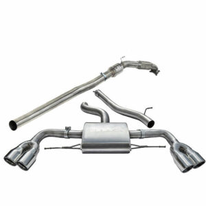 Cobra Sport Turbo Back Exhaust System for Audi TT S 2.0 TFSI - 272HP 8J (2006 - 2014)