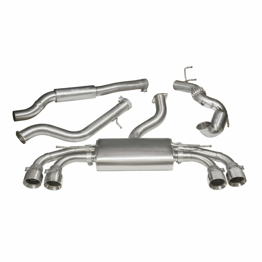 Cobra Sport Turbo Back Exhaust System for Audi TT S 2.0 TFSI - 310HP 8S (2019-)
