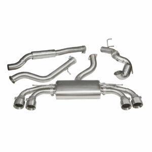 Cobra Sport Turbo Back Exhaust System for Audi TT S 2.0 TFSI - 320HP 8S (2019-)
