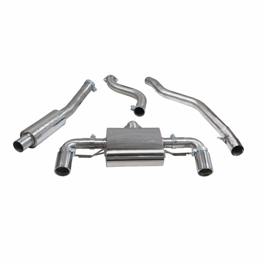 Cobra Sport Cat Back Exhaust System for BMW 1 Series M140i - 340HP F20 LCI (2015 - 2019) - Image 2