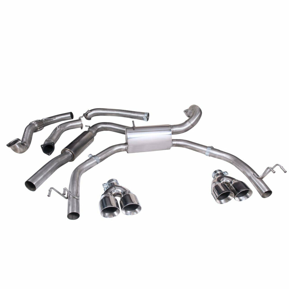 Cobra Sport Cat Back Exhaust System for Honda Civic 2.0T Type R - 310HP 2013 - 2017 - Image 2