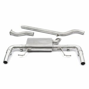Cobra Sport Cat Back Exhaust System for Renault Clio RS 2.0 16v - 201HP Clio 3 (2005 - 2012)