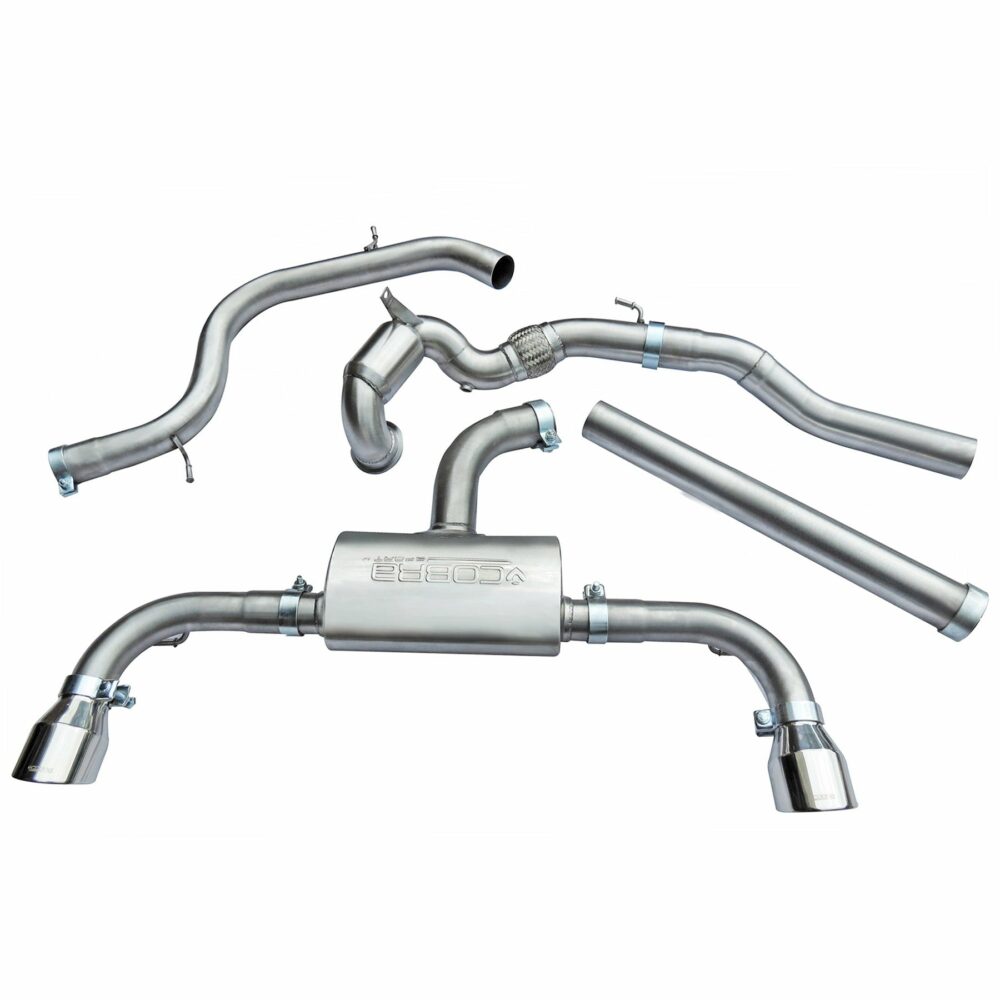 Cobra Sport Turbo Back Exhaust System for Volkswagen Golf 2.0 TSI GTI - 230HP Mk 7.5 (2017 - 2020)