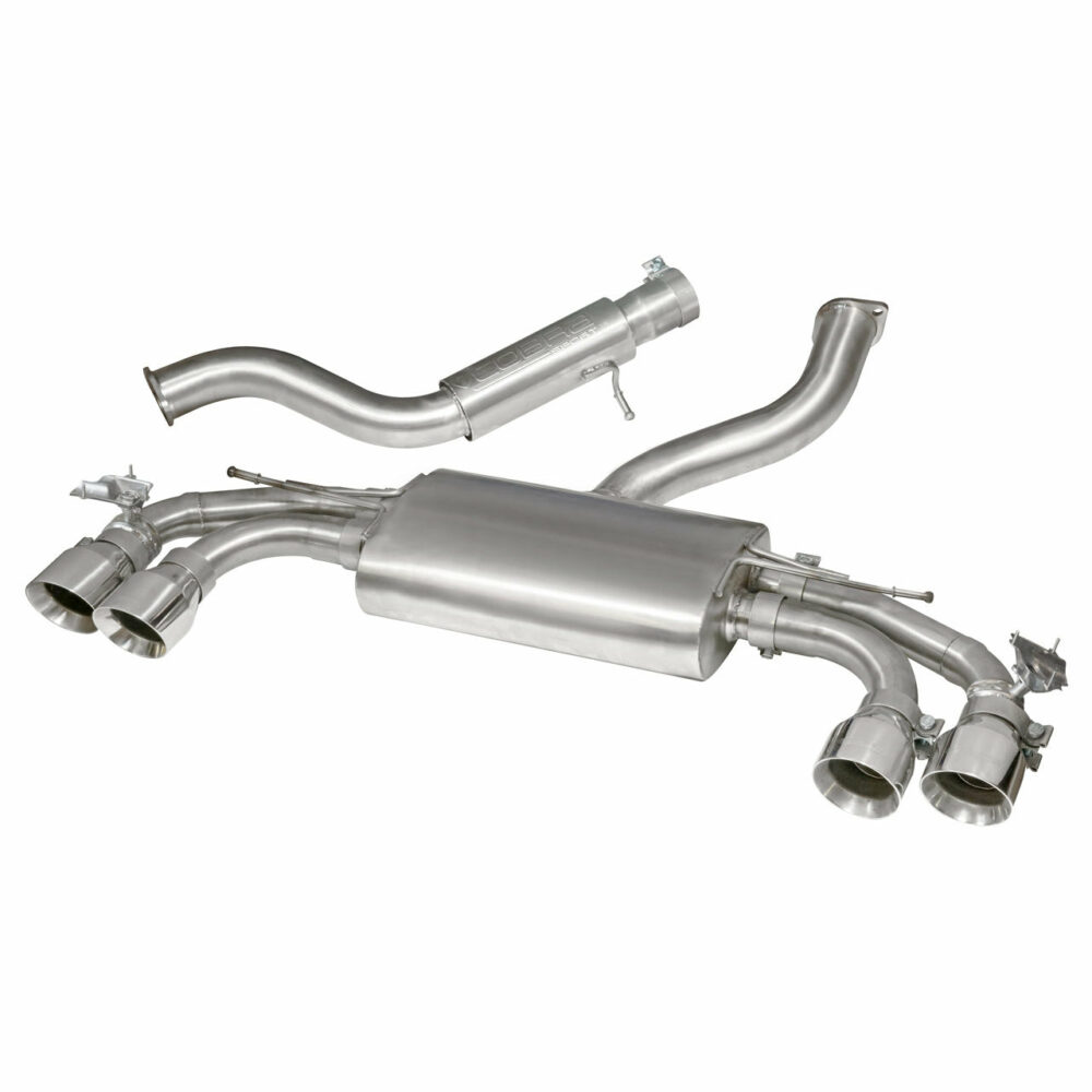 Cobra Sport Cat Back Exhaust System for Audi TT S 2.0 TFSI - 310HP 8S (2014 - 2018) - Image 2