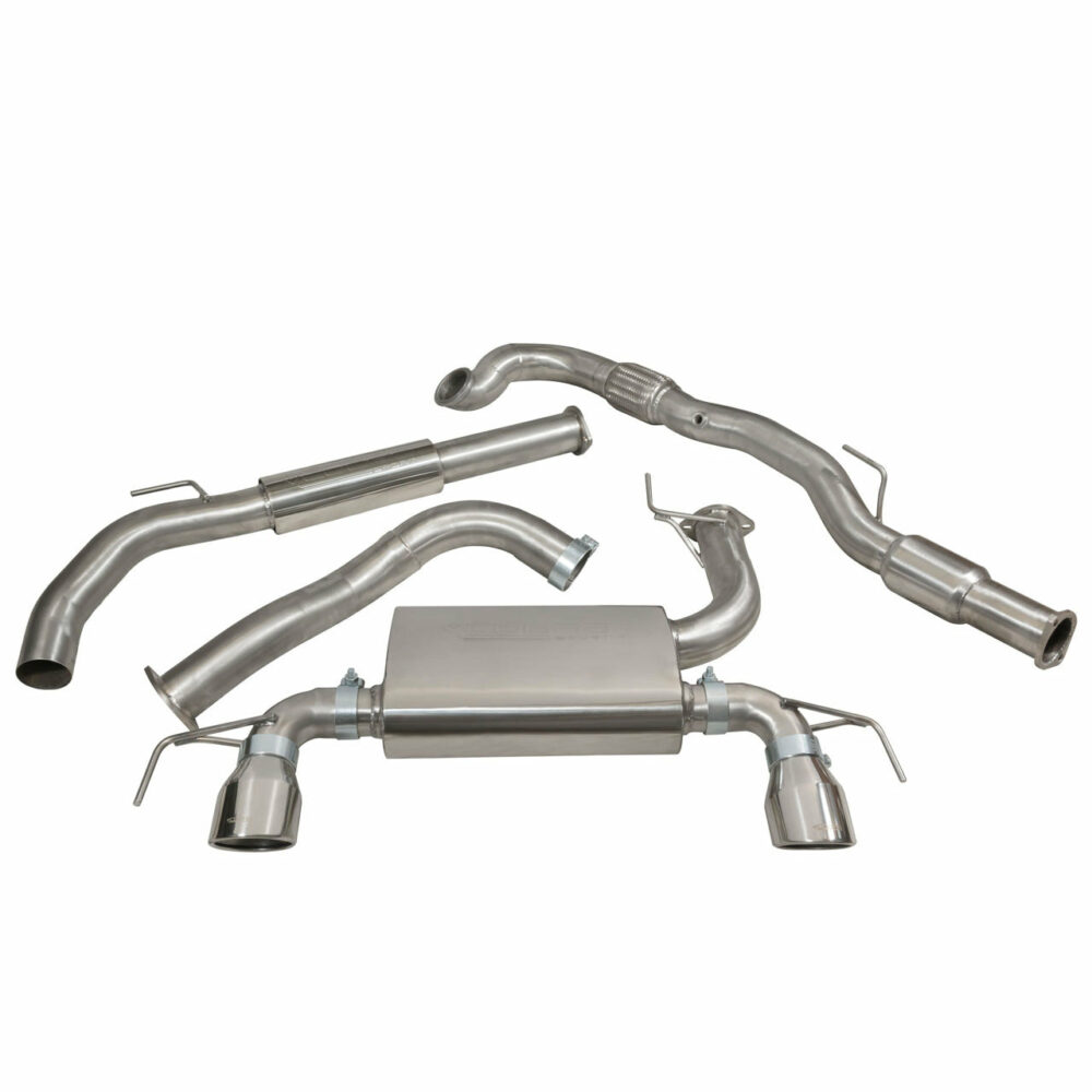 Cobra Sport Turbo Back Exhaust System for Vauxhall Corsa 1.6T VXR - 207HP Corsa E (2014 - 2019) - Image 2