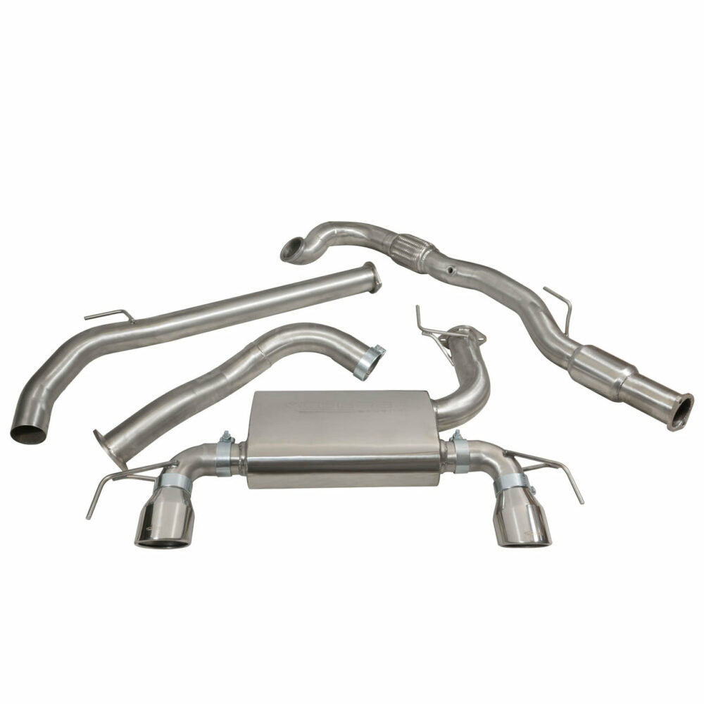 Cobra Sport Turbo Back Exhaust System for Vauxhall Corsa 1.6T VXR - 207HP Corsa E (2014 - 2019)
