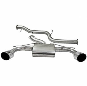 Cobra Sport Cat Back Exhaust System for Ford Focus RS - 305HP 2004 - 2011