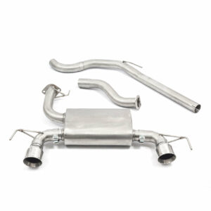 Cobra Sport Cat Back Exhaust System for Vauxhall Corsa 1.6T VXR Nürburgring - 210HP Corsa D (2006 - 2014)
