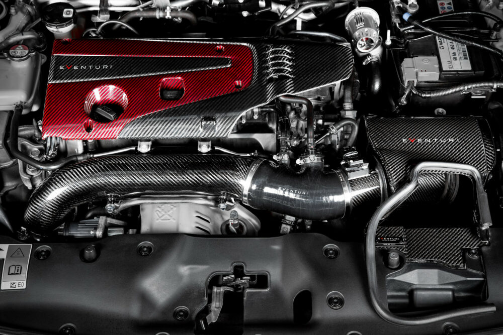 Eventuri Carbon Turbo Tube for Honda Civic 2.0T Type R - 320HP - 2017 - 2020 - Image 2