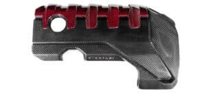 Eventuri Red and Black Engine Cover for Audi RS3 2.5 TFSI - 400HP - 8V (2015 - 2019 )