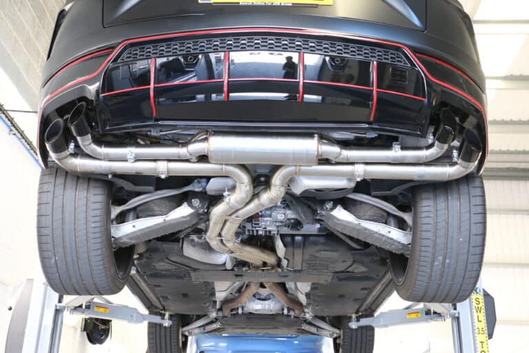 Lamborghini Urus Exhaust Underside