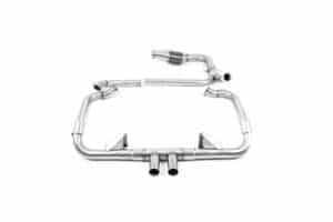 Milltek Turbo-back including Hi-Flow Sports Cat Exhaust System for Porsche Cayman GTS 2.5 T - 365HP
