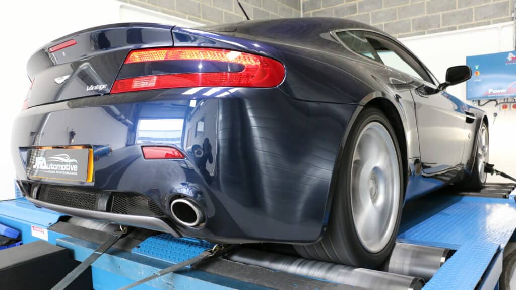 Aston Martin in the JF Automotive workshop