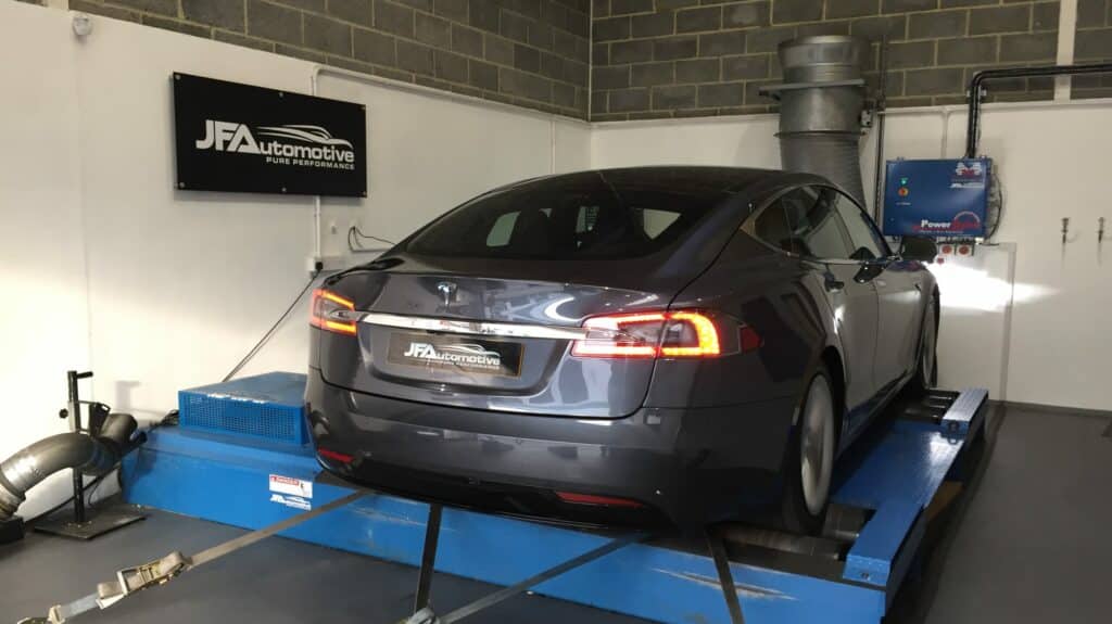 Tesla at JF Automotive, Maidstone